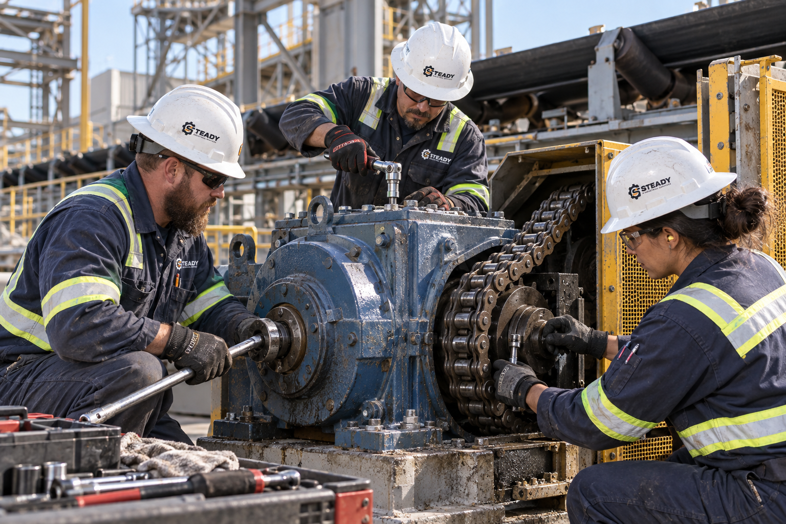 Planned industrial maintenance support